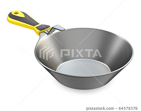 Masonry tool metal plaster pan 3D 64378376