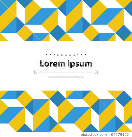 Abstract mosaic pattern, minimalistic concept Abstract mosaic pattern, minimalistic concept 64379102