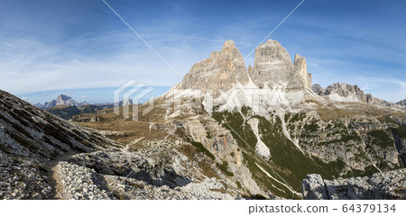 Beautiful landscape of mountains during autumn Beautiful landscape of mountains during autumn 64379134