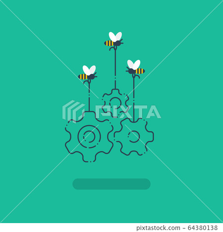 Collaboration project, work together Collaboration project, work together 64380138