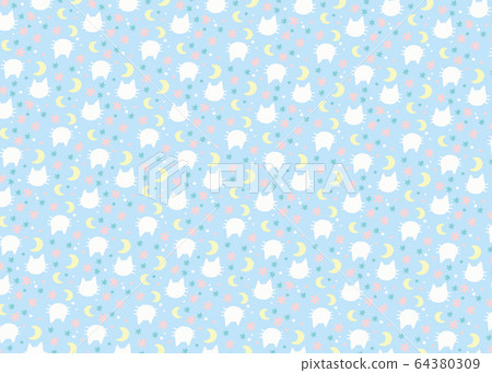 月亮和貓壁紙 月亮和貓壁紙 64380309