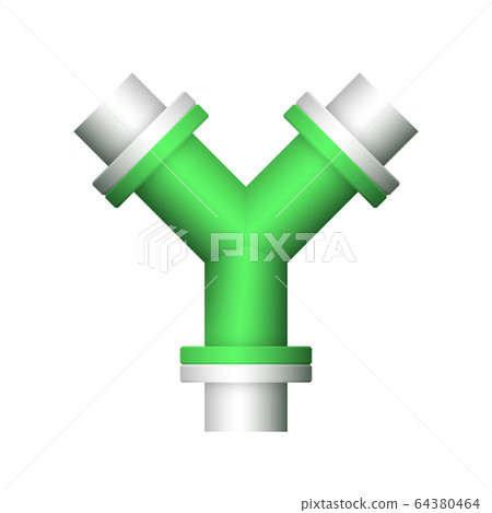 pipe connector icon 64380464