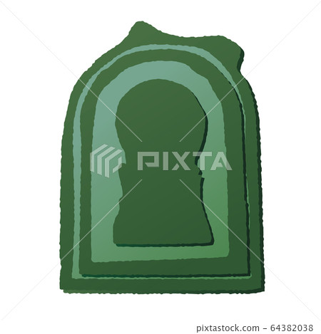 Illustration of the Imperial Tomb of Emperor Nintoku, which was selected as a World Heritage Site Illustration of the Imperial Tomb of Emperor Nintoku, which was selected as a World Heritage Site 64382038