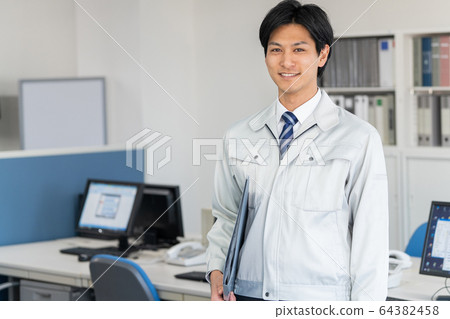 Businessman office work clothes business image 64382458