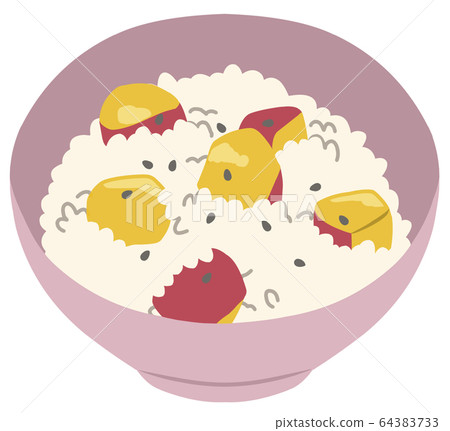 Sweet potato rice * No main line 64383733