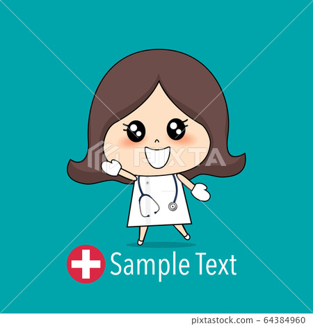 Cartoon character Doctor Design, Medical worker, Cartoon character Doctor Design, Medical worker, 64384960