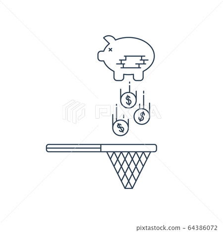 Business expenses, budget cut, financial security 64386072