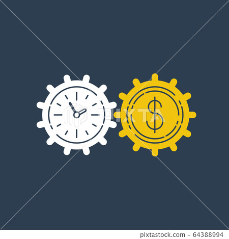 Business and finances icon, earn money Business and finances icon, earn money 64388994