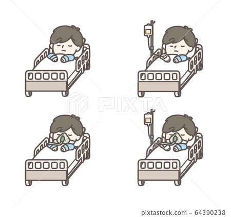 Hospitalized male set Hospitalized male set 64390238