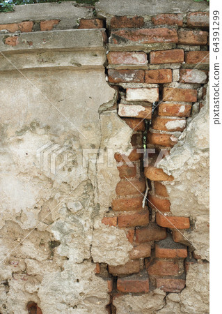 cracked concrete vintage wall background,old wall cracked concrete vintage wall background,old wall 64391299