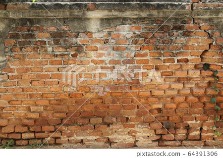 cracked concrete vintage wall background,old wall 64391306