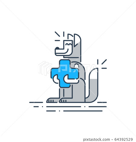 Animal health care, veterinary concept Animal health care, veterinary concept 64392529