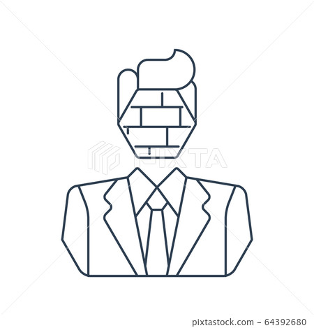 Stubborn person, conservative point of view 64392680