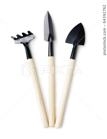 Gardening tools for home isolated 64392762