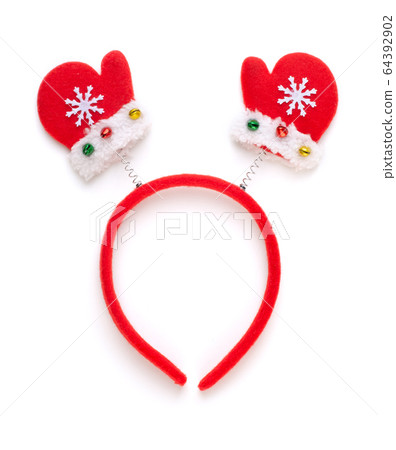 Funny Christmas headband isolated 64392902