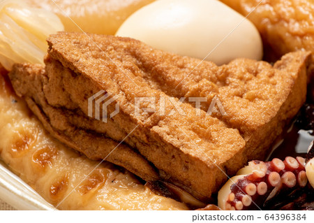 Oden seeds and deep-fried tofu. Oden seeds and deep-fried tofu. 64396384