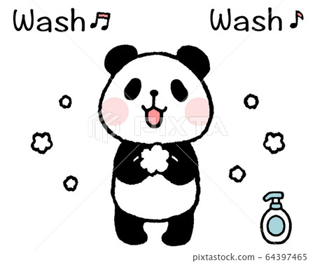 washing panda