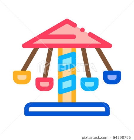 children carousel icon vector outline illustration children carousel icon vector outline illustration 64398796