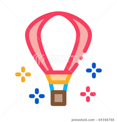 big balloon icon vector outline illustration big balloon icon vector outline illustration 64398798