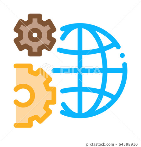 solving planet problems icon vector outline illustration solving planet problems icon vector outline illustration 64398910