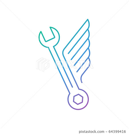Auto mechanic car repair shop logo, icon Auto mechanic car repair shop logo, icon 64399416