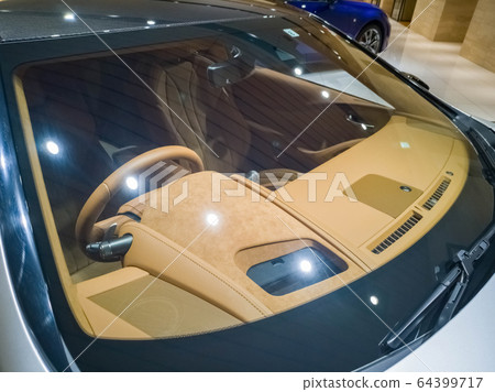 Alcantara dashboard LC500 pursuing performance that supports driving 64399717