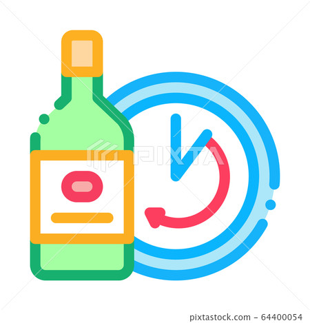 temporary aging of wine icon vector outline illustration temporary aging of wine icon vector outline illustration 64400054