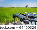 Drone for agriculture prepare to fly operation 64400326