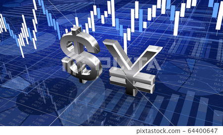 Business materials and currency 64400647