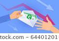 An unemployment benefits and cash allowance. 64401201