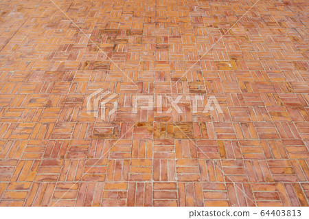 Brick block of floor 64403813