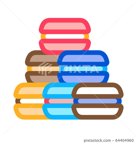french macaroons icon vector outline illustration french macaroons icon vector outline illustration 64404960