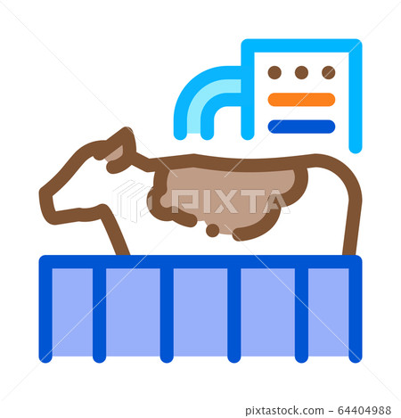 cow check icon vector outline illustration cow check icon vector outline illustration 64404988