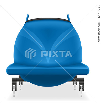 bobsleigh sled winter sport olympic games vector 64405333