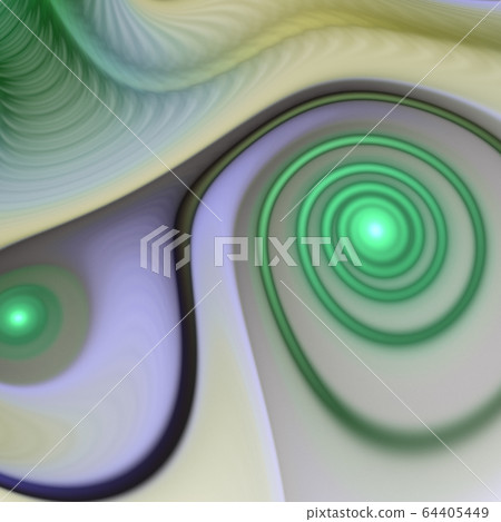 Smooth fractal swirls, digital artwork for 64405449