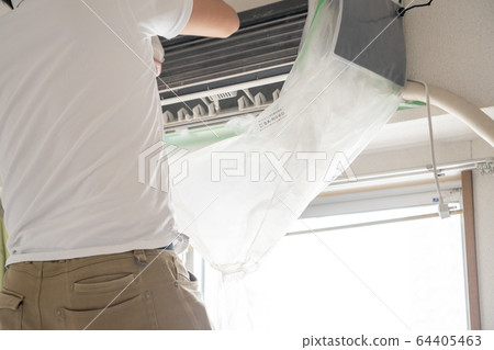 Air conditioner cleaning without face 64405463