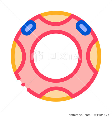 water rubber ring icon vector outline illustration water rubber ring icon vector outline illustration 64405673