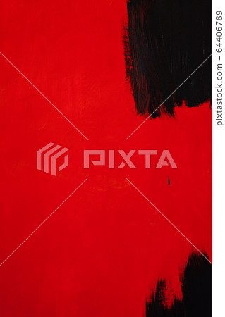 painted red black wall structure texture background 64406789