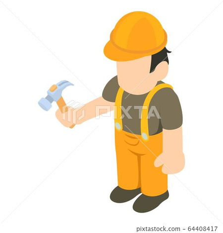 Joiner icon, isometric style 64408417