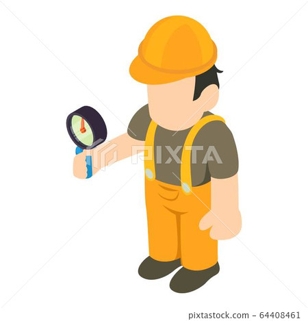 Master icon, isometric style 64408461