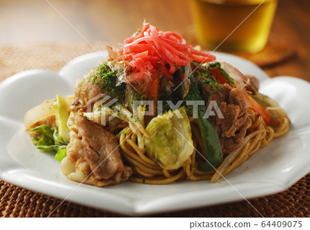 Sauce Fried Noodles Sauce Fried Noodles 64409075