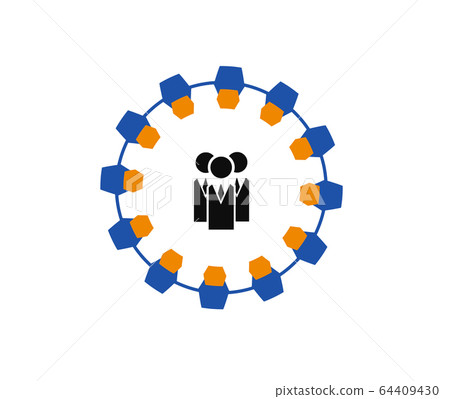 Business meeting icon, negotiation sign Business meeting icon, negotiation sign 64409430