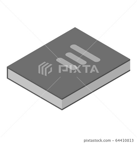 Book of laws icon, isometric style Book of laws icon, isometric style 64410813