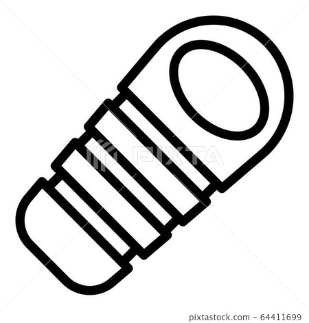 Children cradle icon, outline style 64411699