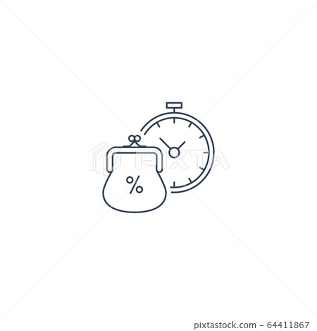 Financial investments, money insurance icon Financial investments, money insurance icon 64411867