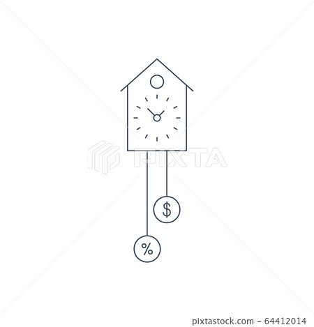 Financial investments, money insurance icon 64412014