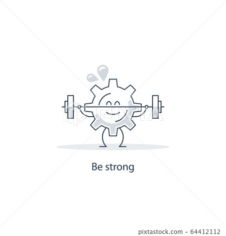 Be strong, mind your health 64412112