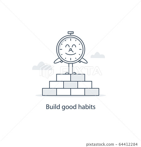 Time to change and develop good habits 64412284