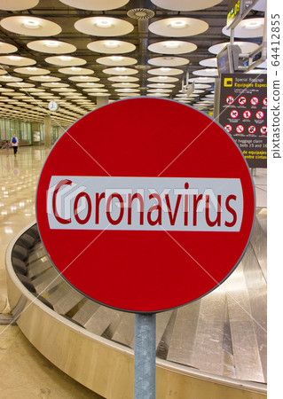 flight cancelation concept 64412855