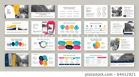 Blue presentation templates elements on a white background. Vector infographics. Use in Presentation, flyer and leaflet, corporate report, marketing, advertising, annual report, banner. Blue presentation templates elements on a white background. Vector infographics. Use in Presentation, flyer and leaflet, corporate report, marketing, advertising, annual report, banner. 64412921